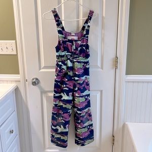 Girls obermeyer bib snowpants - PLAY condition